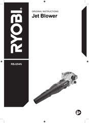 Ryobi RBJ254N Original Instructions Manual