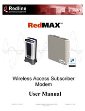 Redline Communications RedMAX SU-OIA User Manual