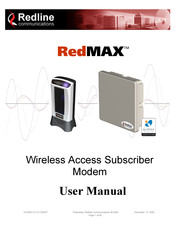 Redline Communications RedMAX SU-IIR User Manual