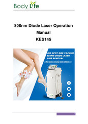 Body Life KES-DV600 Operation Manual