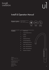 Borg & Overstrom U1 Install & Operation Manual