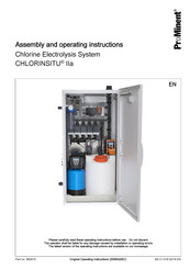 ProMinent CHLORINSITU IIa Assembly And Operating Instructions Manual