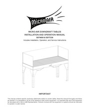Micro Air DDT4830 Installation And Operation Manual