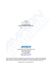Amron 2810E-02 User Manual