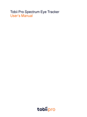 Tobii Pro Spectrum User Manual