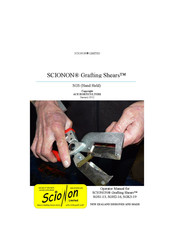 Scionon Grafting Shears SGH2-16 Getting Started