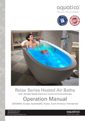 Aquatica Digital Relax Series Operation Manual