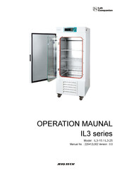 Lab companion IL3-15 Operation Manual