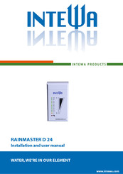 Intewa RAINMASTER D 24 Installation And User Manual