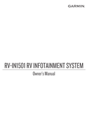 Garmin RV-IN1501 Owner's Manual