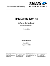 Tews Technologies TPMC866-SW-42 User Manual