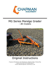 Chapman MG Series Original Instructions Manual