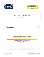 Hubbel RFL PLC Hybrid Pro User Manual