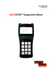 AutoTest AUTOSTOP User Manual