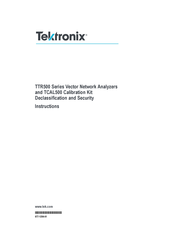 Tektronix TCAL500 Instructions Manual