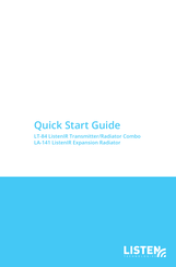 Listen Technologies LT-84 Quick Start Manual