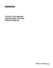 Siemens TALON TXM1.16D Technical Reference Manual