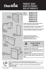 Char-Broil 463641219 Product Manual
