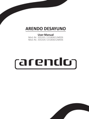 ARENDO DESAYUNO 303264 User Manual