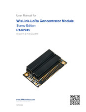 RAKwireless WisLink-LoRa RAK2245 Pi HAT User Manual