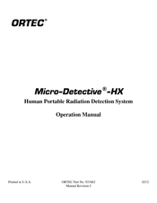 ORTEC Micro-Detective-HX Operation Manual