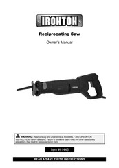 Ironton 61445 Owner's Manual