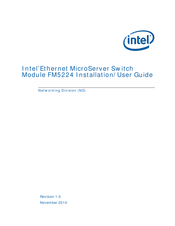 Intel FM5224 Installation & User Manual