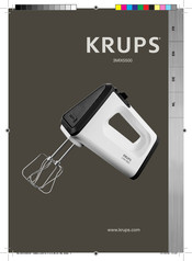 Krups 3 MIX 5500 Series Manual