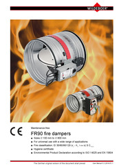 Wildeboer FR90 User Manual