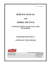 CEECO SSP-371-D Service Manual