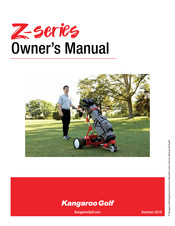 Kangaroo Golf Z-Series Owner's Manual