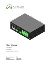 Advanced Illumination Quad Controller Series User Manual
