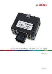 Bosch Collision Avoidance System CAS-M light Manual