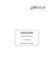 Aktek AFLO User Manual