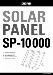DÖRR SP-10000 Instruction Manual