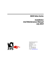 FPS 9650 Series Installation And Maintenance Manual