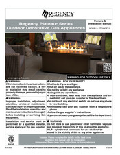 Regency Plateau Series Owners & Installation Manual