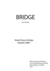 Elexa Consumer Products Guardian Bridge GBR1 User Manual