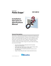 Microflex Pulse Scope Installation, Operation And Specification Manual