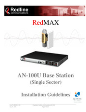 Redline Communications WiMAX Forum Certified RedMAX AN-100U Installation Manuallines