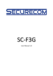 SECURECOM SC-F3G User Manual