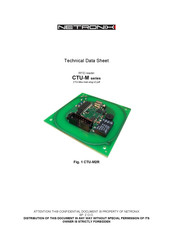 Netronix CTU-M Series Technical Data Sheet