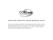 Core Nine C9000 Pro Series User Manual
