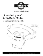 Radio System Corporation PetSafe SNS-BK-C Operating And Training Manual
