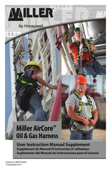 Honeywell Miller AirCore Oil & Gas Harness User Instruction Manual Supplement