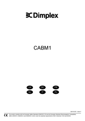 Dimplex CABM1 Installation And Operating Instructions Manual