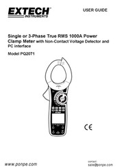 Extech Instruments PQ2071 User Manual