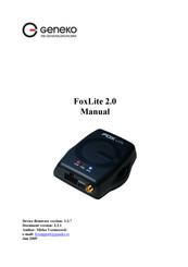Geneko FoxLite 2.0 Manual