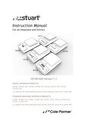 Cole-Parmer Stuart SD150 Series Instruction Manual