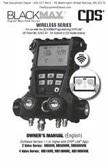 CPS BlackMax MD100WHE Owner's Manual